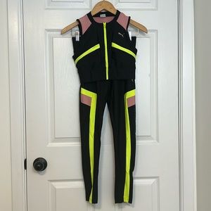 Puma Workout Set with Mesh Details